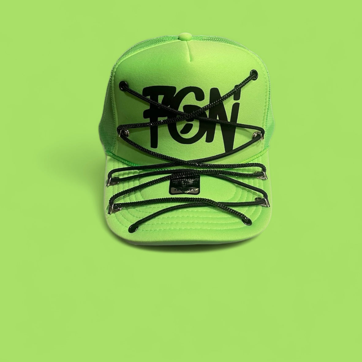 Neon Green FGN Trucker Hat