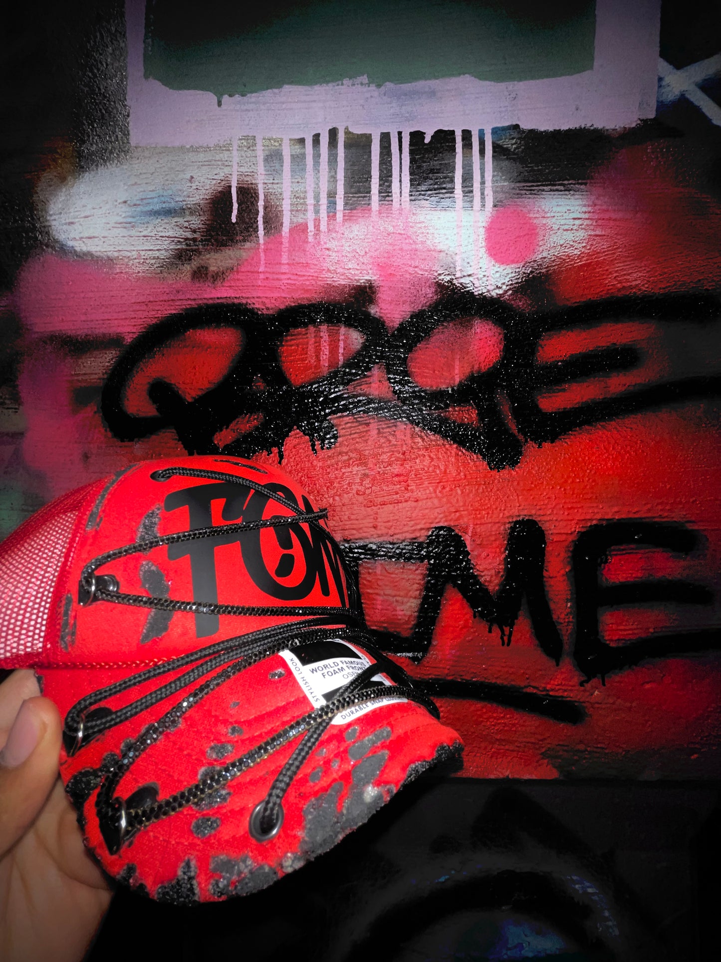 FGN x Red Graffiti Trucker Hat