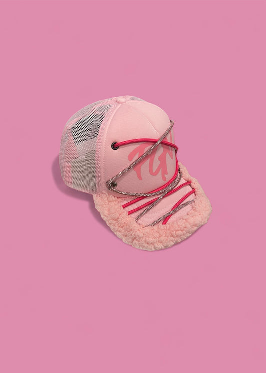 FGN x Barbie Pink Trucker Hat