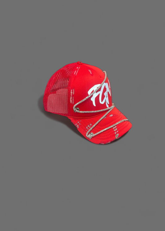 FGN x Burnt Red Trucker Hat